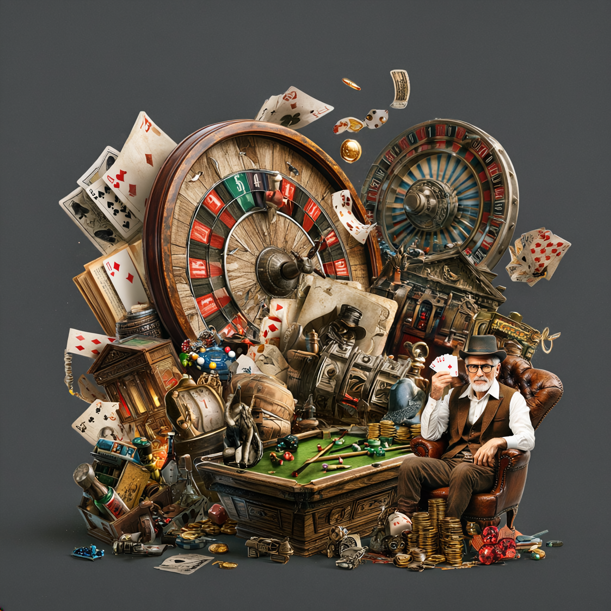 A collection of digital game screens, representing the full game library